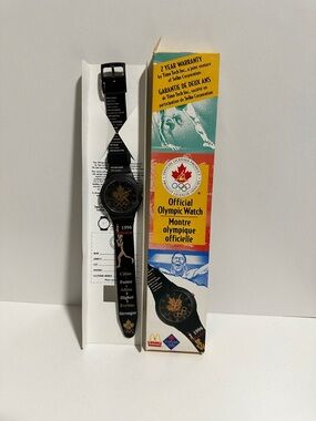 Vintage 1996 McDonald’s/Official Olympic Watch - Black